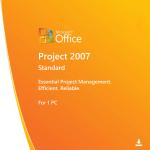 Microsoft Project Standard 2007